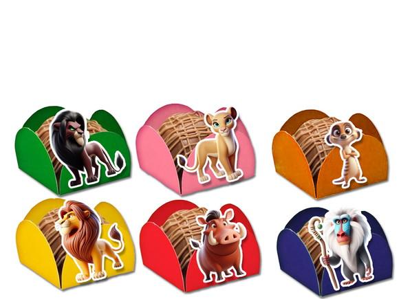 Forminhas para Doces Rei Leão