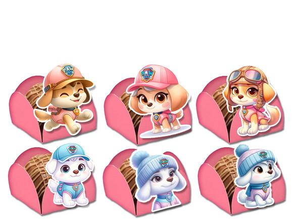 Forminhas para Doces Skye e Everest