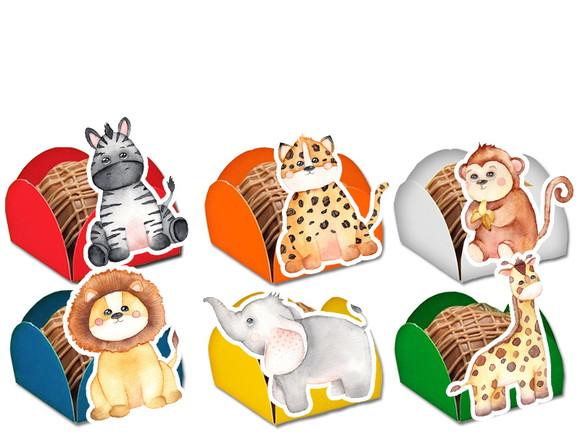Forminhas para Doces Safari