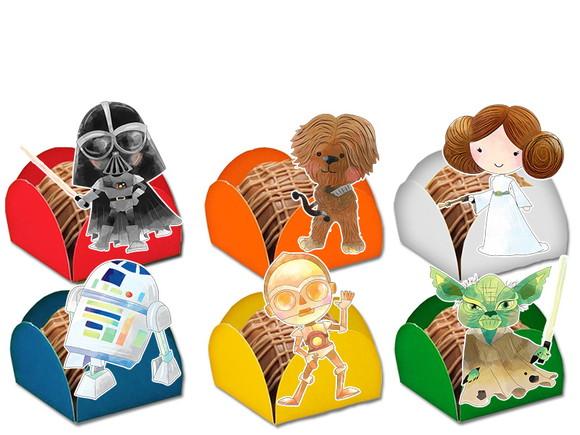 Forminhas para Doces Star Wars