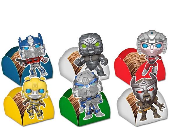 Forminhas para Doces Transformers