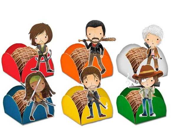 Forminhas para Doces The Walking Dead