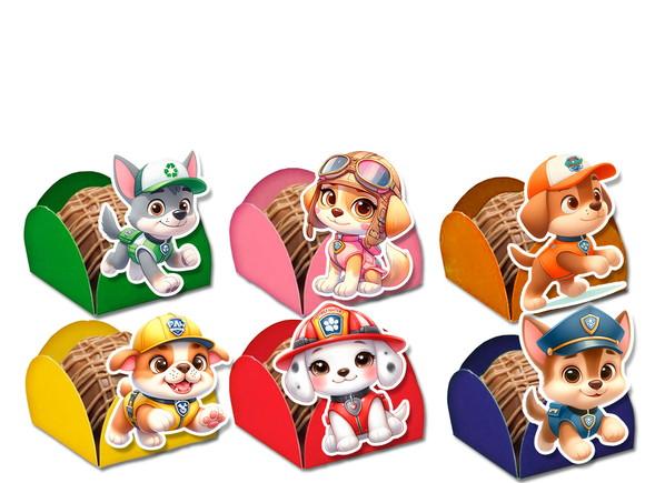 Forminhas para Docinhos Patrulha Canina