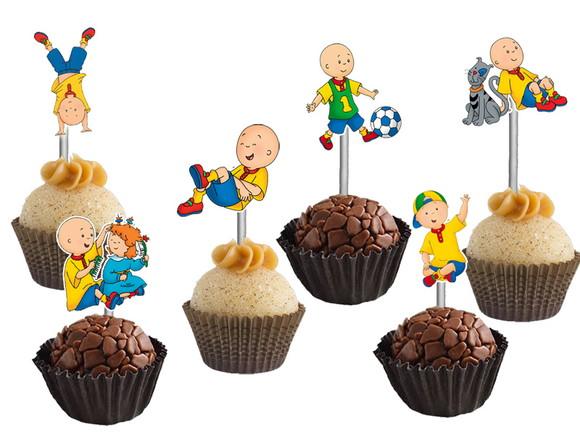 Topper para Docinhos Caillou