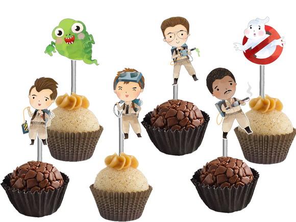 Topper para Docinhos Caça Fantasmas