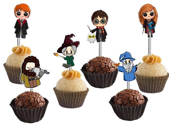 Topper para Docinhos Harry Potter