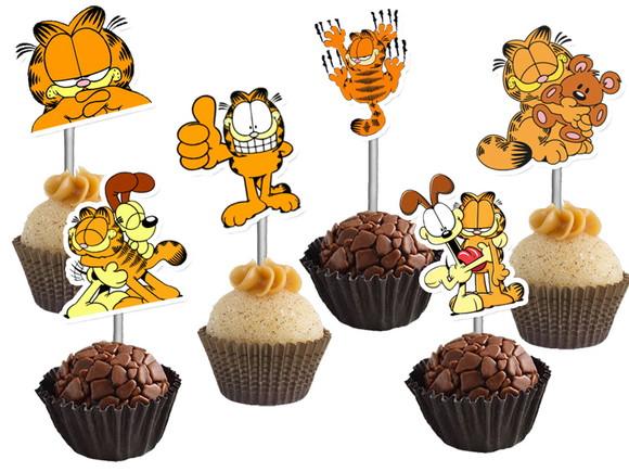 Topper para Docinhos Garfield