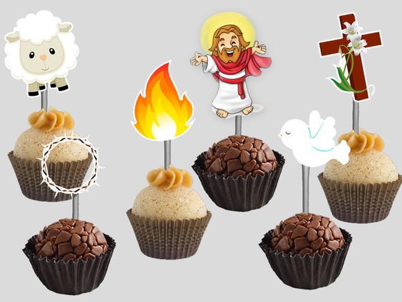 Topper para Docinhos Jesus
