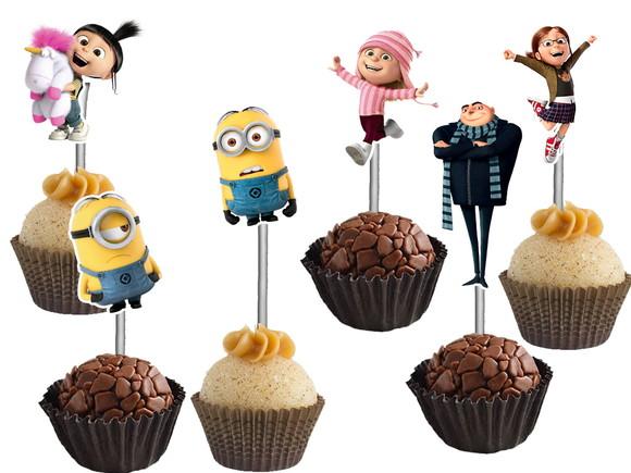 Topper para Docinhos Meu Malvado Favorito