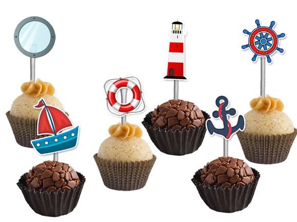 Topper para Docinhos Nauticos