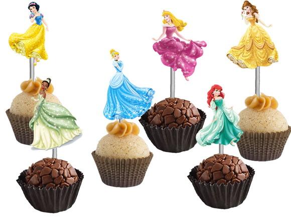 Topper para Docinhos Princesas