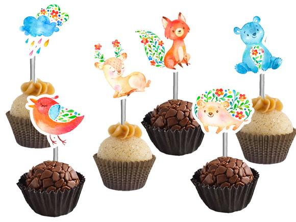 Topper para Docinhos Primavera