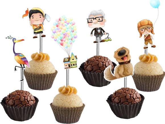 Topper para Docinhos Up Altas Aventuras