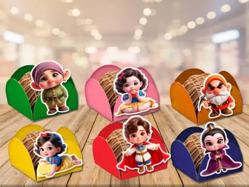 Forminhas Branca de Neve
