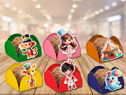 Forminha para Doces Circo