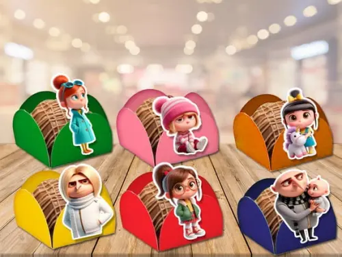 Forminhas para Doces Meu Malvado Favorito Minions