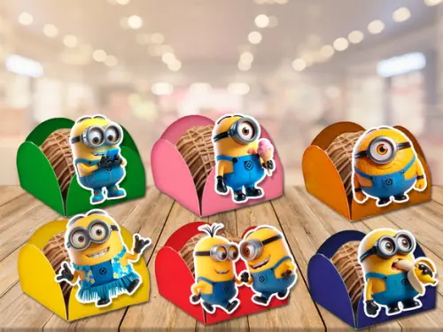 Forminhas para Doces Minions