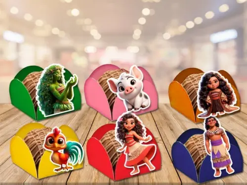 Forminhas para Docinhos Moana 2