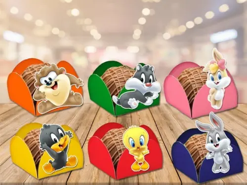 Forminhas para Doces Looney Tunes Baby Piu-piu