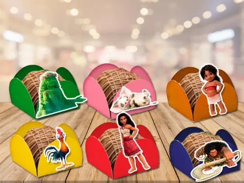 Forminhas para Doces Moana 2