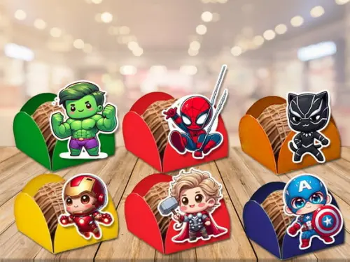 Forminhas Vingadores Baby