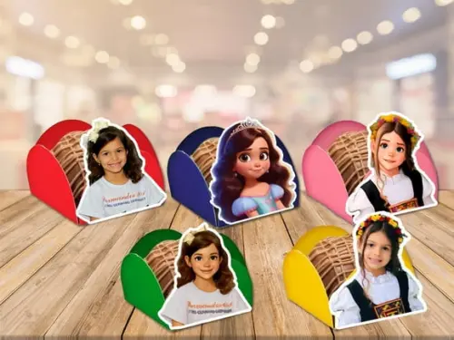 Forminhas Personalizadas com a Foto Geradas Por I.a.