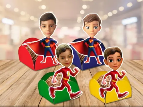 Forminhas Personalizadas com a Foto Geradas Por I.a.