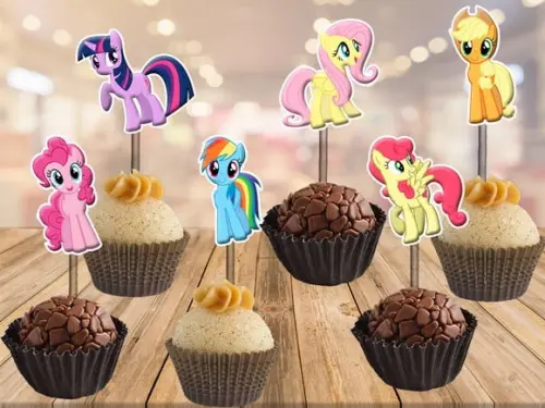 Topper My Little Pony - 100 Unidades