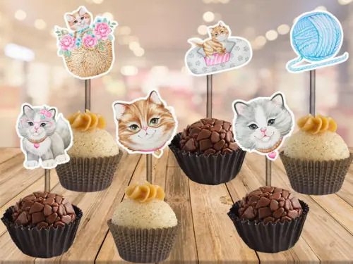 Topper Gatos - Gatinhos Pets