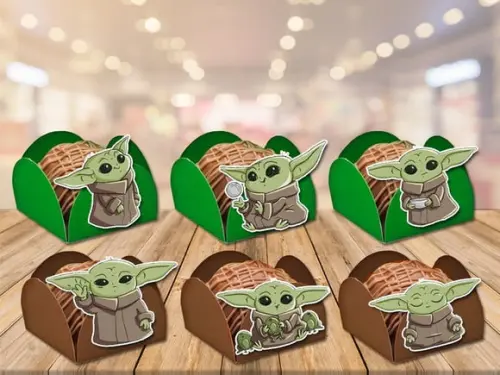 Forminhas Baby Yoda