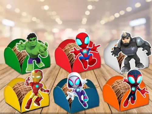 Forminhas Spidey e Seus Amigos Espetaculares - Homem Aranha