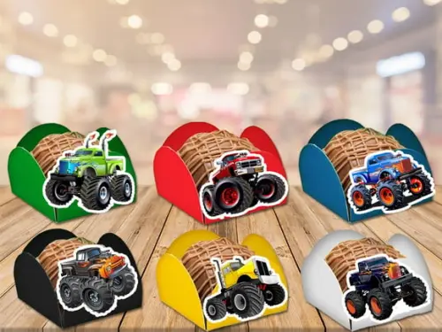 Forminhas Monster Truck