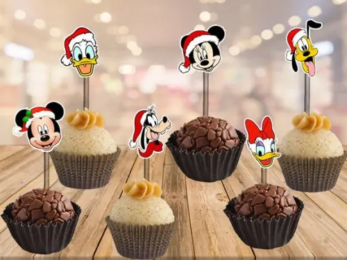Topper de Natal Mickey Mouse
