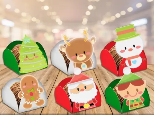 Forminhas de Natal para Doces