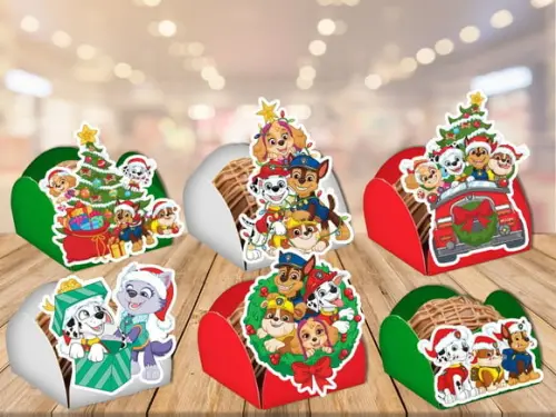 Forminhas Patrulha Canina de Natal