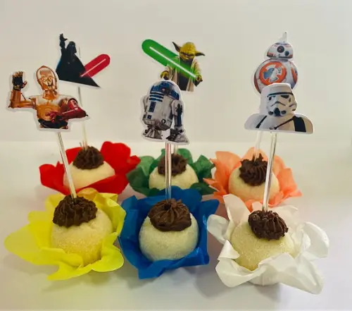 Forminhas Star Wars e Toppers