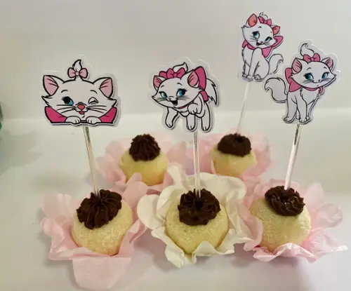 Forminhas Gatinha Marry e Toppers Luxo