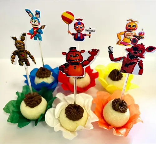 Forminhas Fnaf Five Nights At Freddy e Toppers