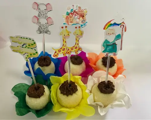 Forminhas Arca de Noé e Toppers