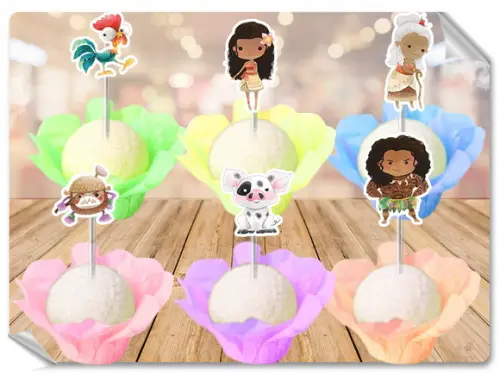 Forminhas Luxo De Seda + Toppers