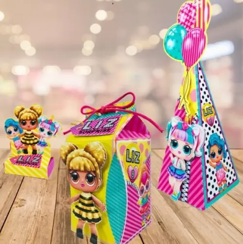 Kit Festa Personalizado Lol