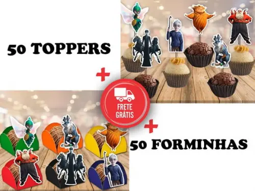 A Lenda Dos Guardiões - Forminhas E Toppers