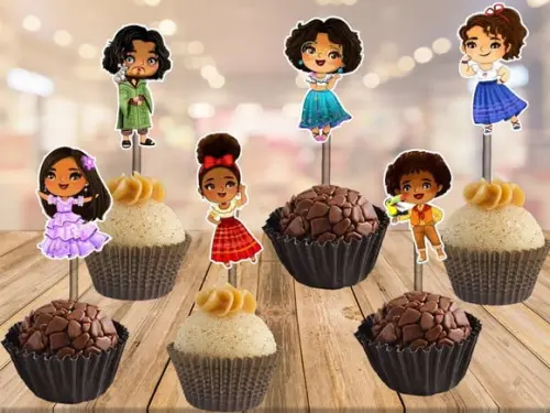 Toppers Encanto 100 Unidades
