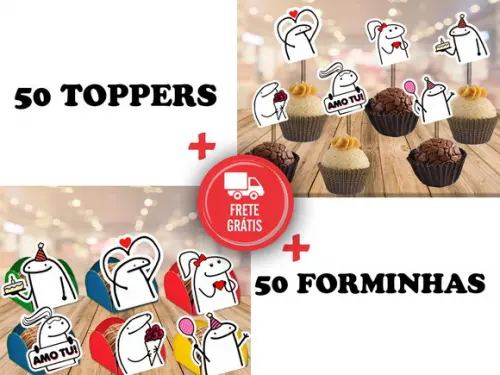 Flork Memes - 50 Forminhas E 50 Toppers