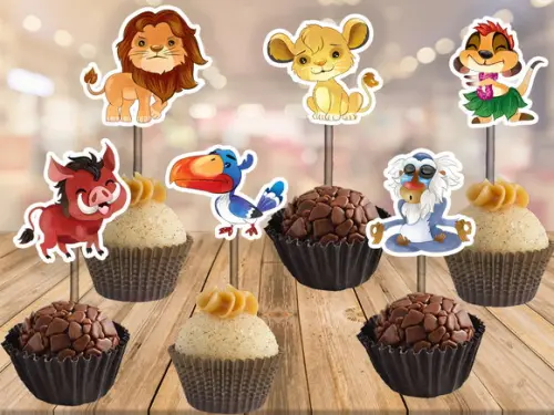 toppers o rei leão