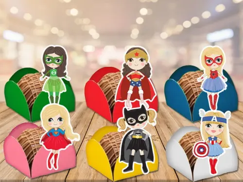 forminhas super hero girls