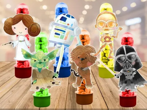 apliques para tubetes star wars
