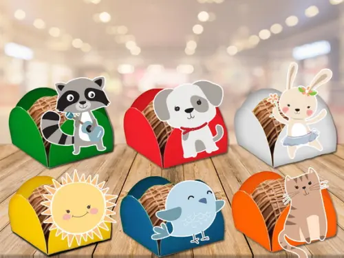 forminhas animais fofinhos,