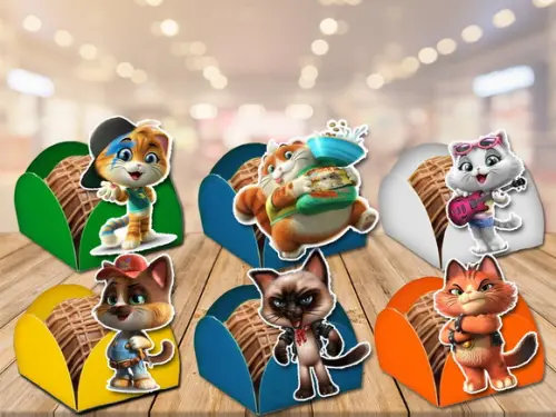 forminhas 44 gatos