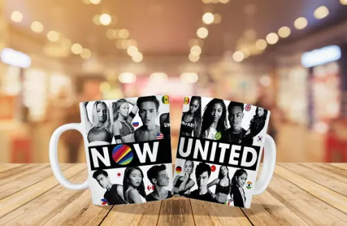 caneca now united - polímero